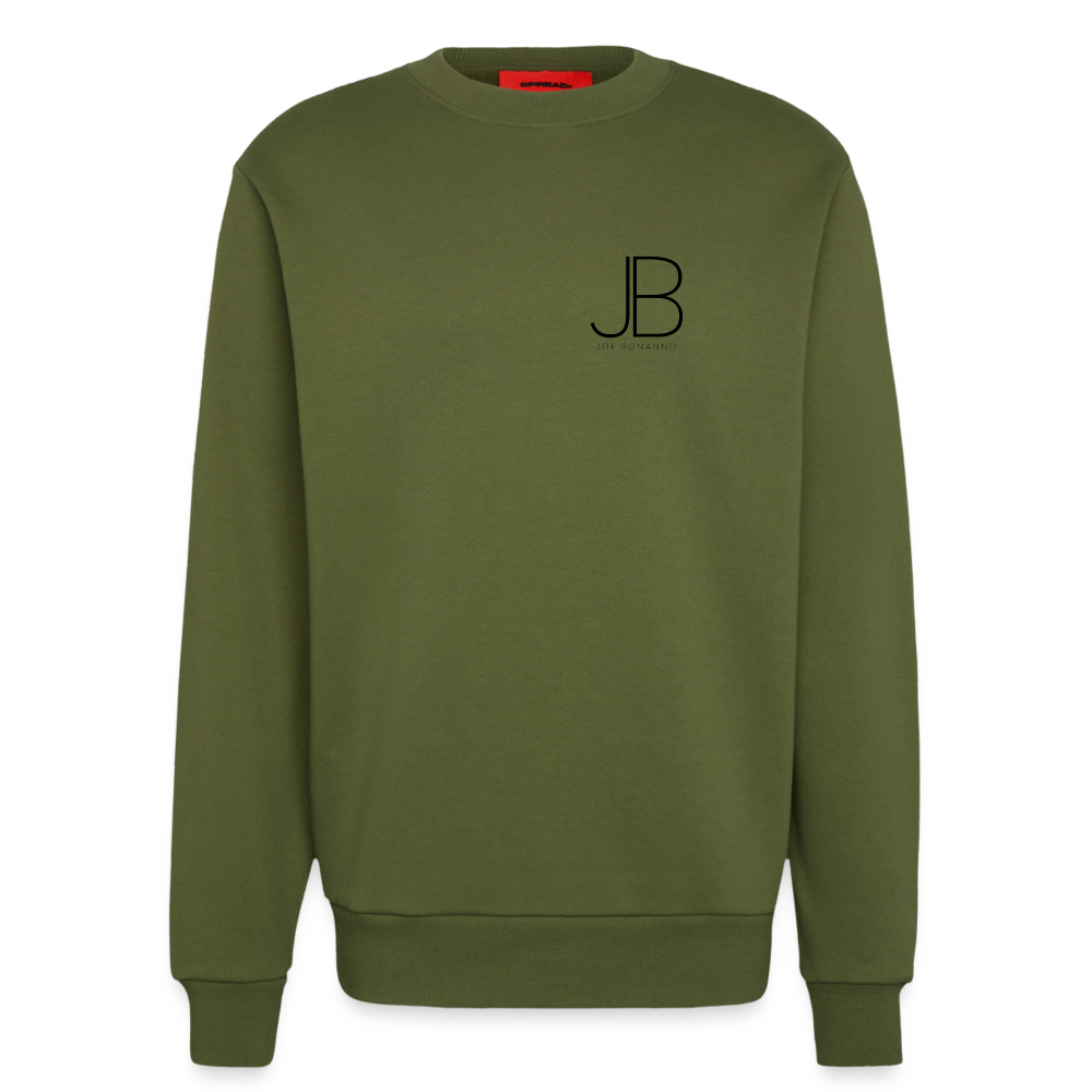 Organic Relaxed Unisex Pullover | JB Bonanno - MOSS GREEN