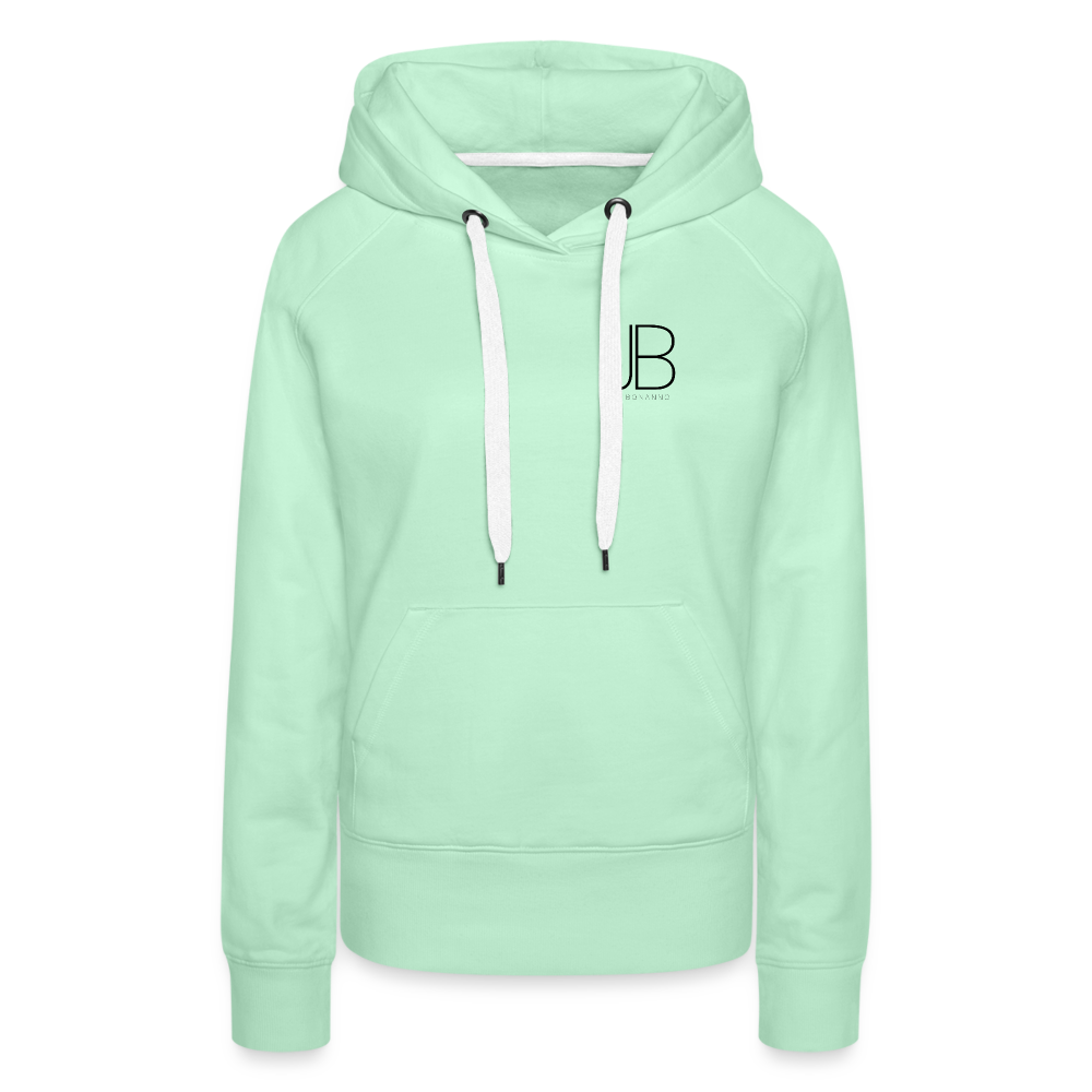 Women’s Premium Hoodie | JB Bonanno - helles Mintgrün