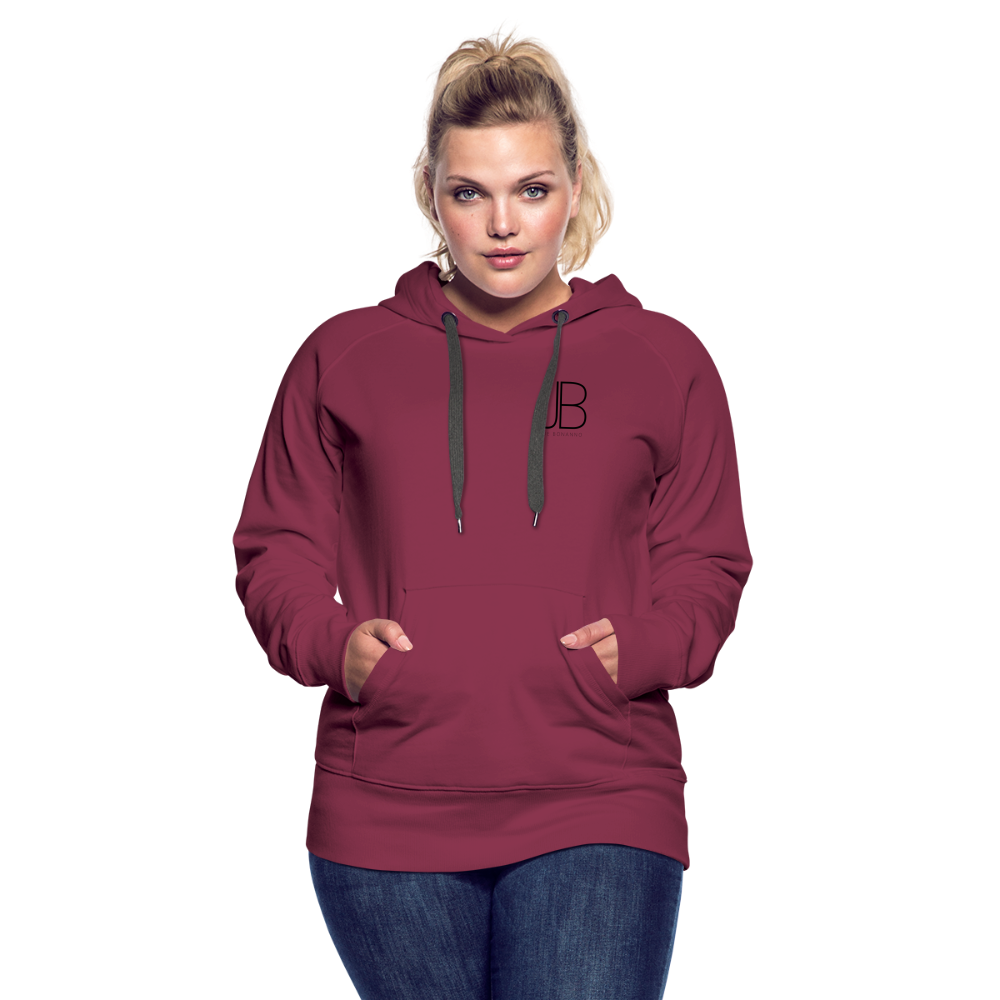 Women’s Premium Hoodie | JB Bonanno - Bordeaux