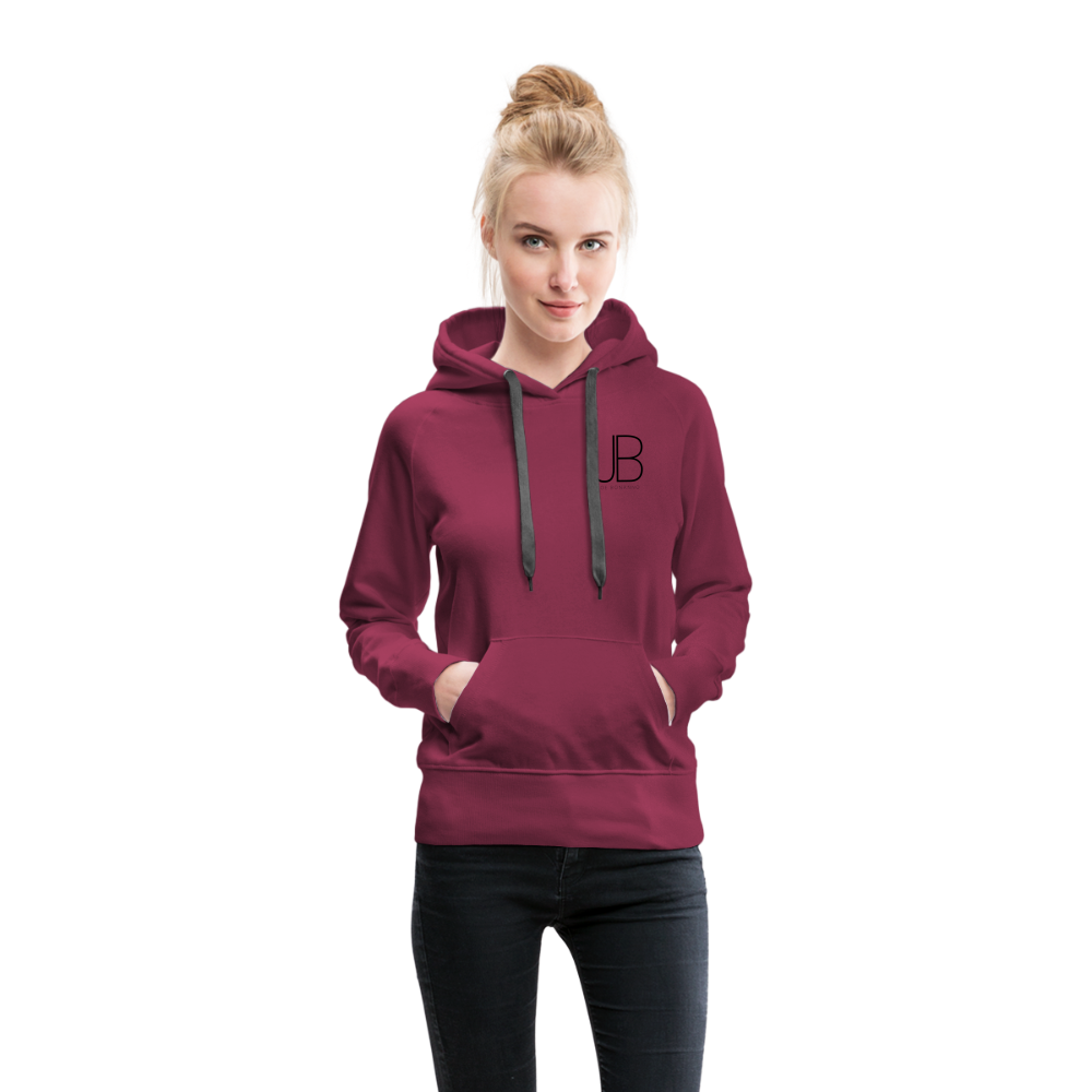 Women’s Premium Hoodie | JB Bonanno - Bordeaux