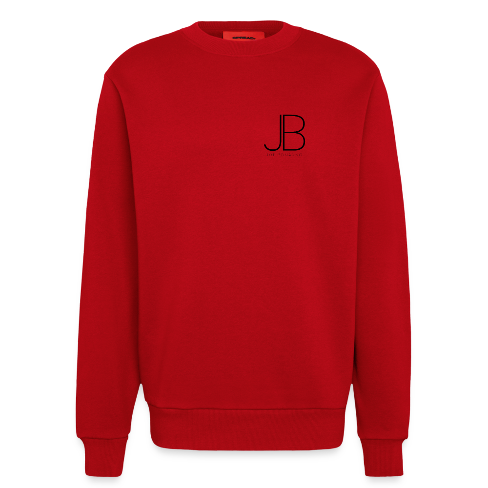 Organic Relaxed Unisex Pullover | JB Bonanno - Rot