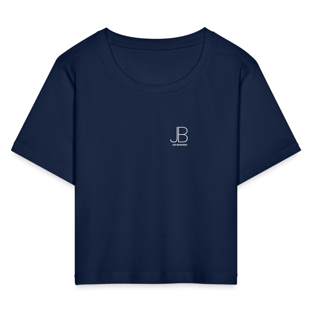 Cropped T-Shirt | JB Bonanno | Women - Light Navy