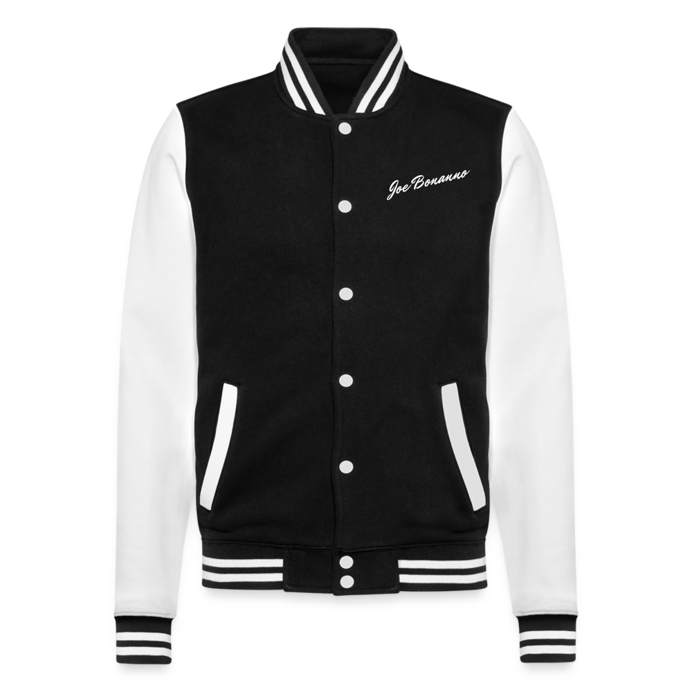 Joe Bonanno College Sweat Jacket - black/white