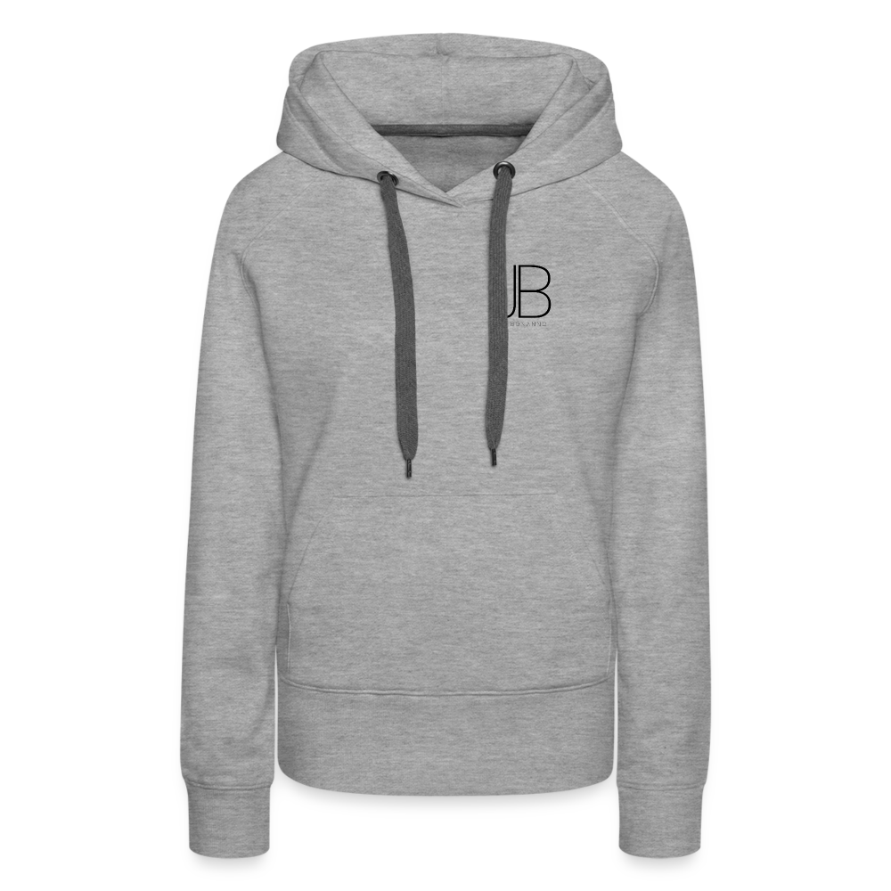 Women’s Premium Hoodie | JB Bonanno - Grau meliert