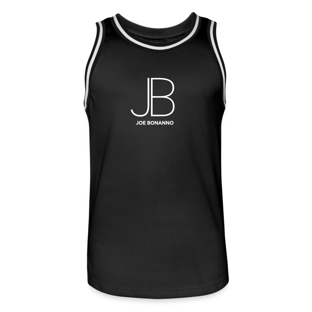 Männer Basketball-Trikot | JB Bonanno Black - Schwarz/Weiß