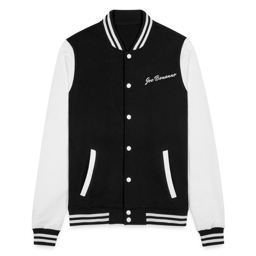 Joe Bonanno College Sweat Jacket - black/white