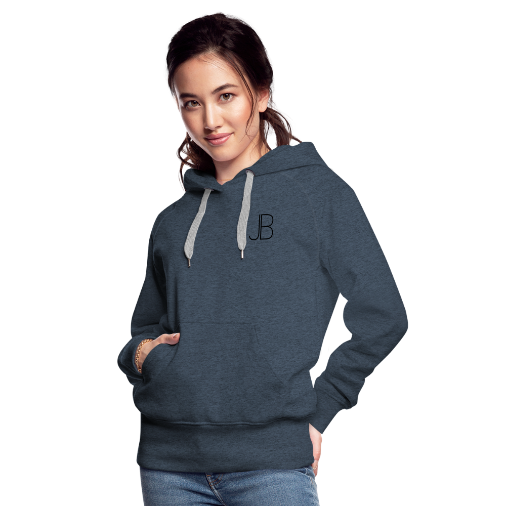 Women’s Premium Hoodie | JB Bonanno - Jeansblau