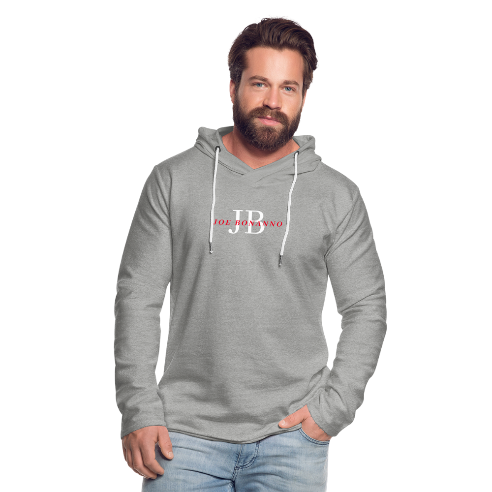 Leichtes Kapuzensweatshirt Unisex | Joe Bonanno - Grau meliert