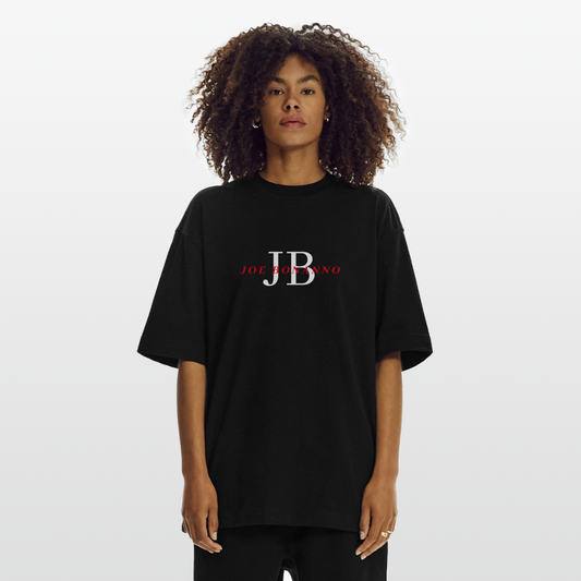 Heavyweight Oversized Organic Unisex T-Shirt | Joe Bonanno - SOLID BLACK