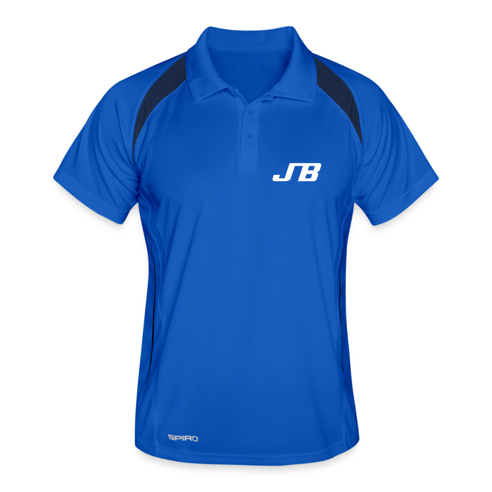 Männer Polo atmungsaktiv | JB Sports - Königsblau/Navy