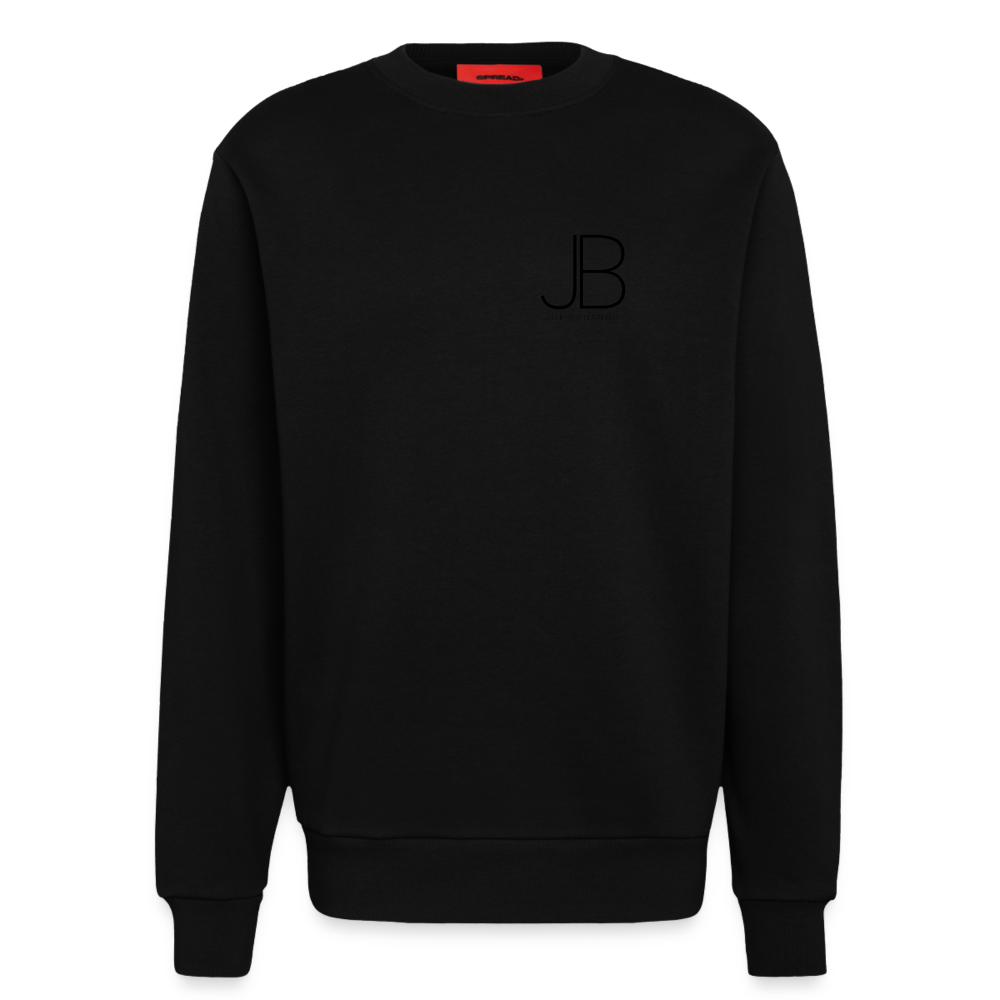 Organic Relaxed Unisex Pullover | JB Bonanno - SOLID BLACK