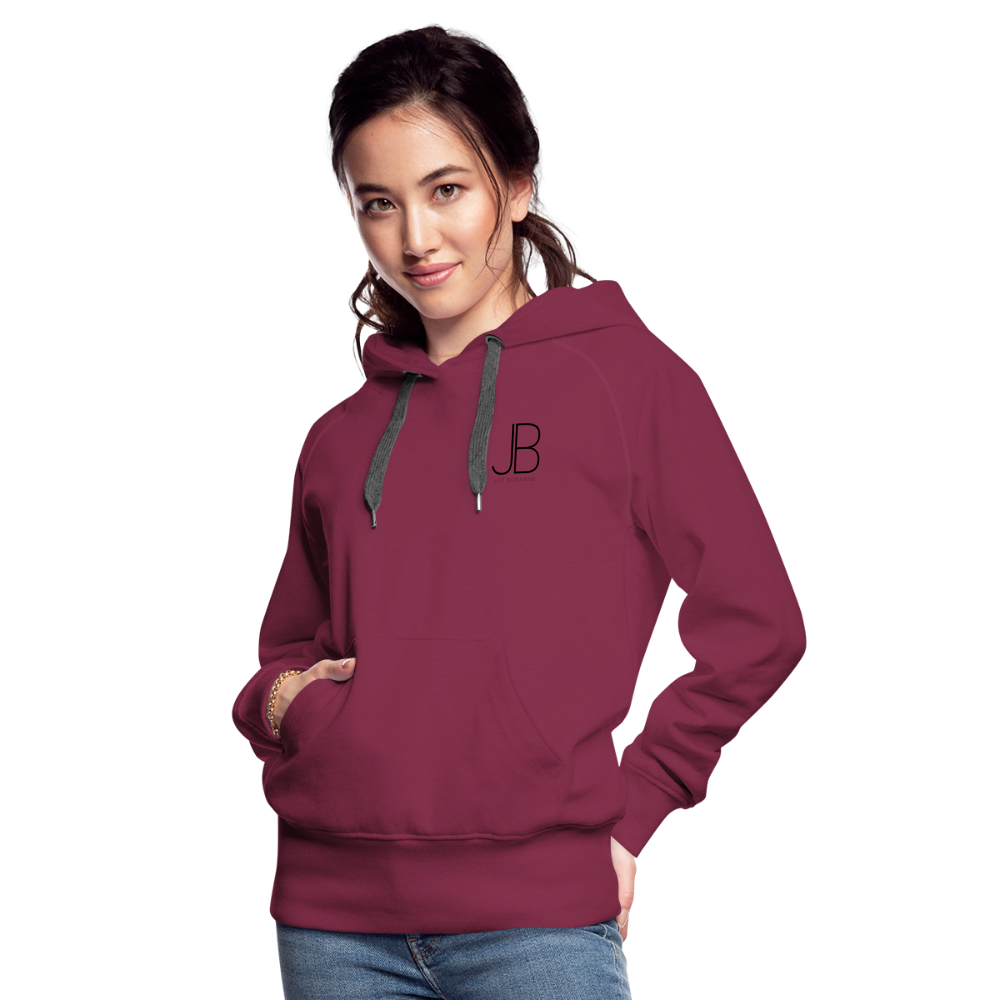 Women’s Premium Hoodie | JB Bonanno - Bordeaux