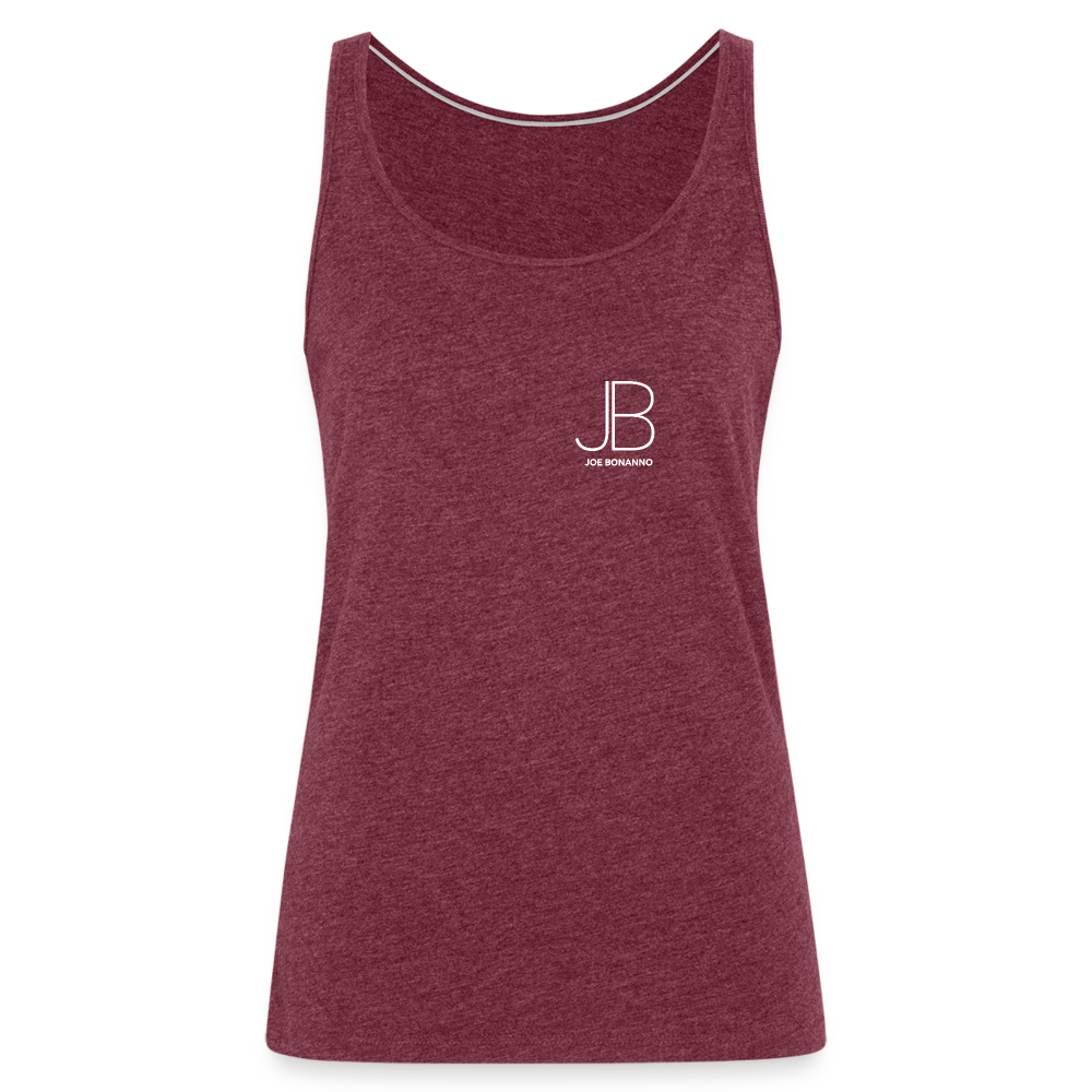 Frauen Premium Tank Top | JB Bonanno - Bordeauxrot meliert