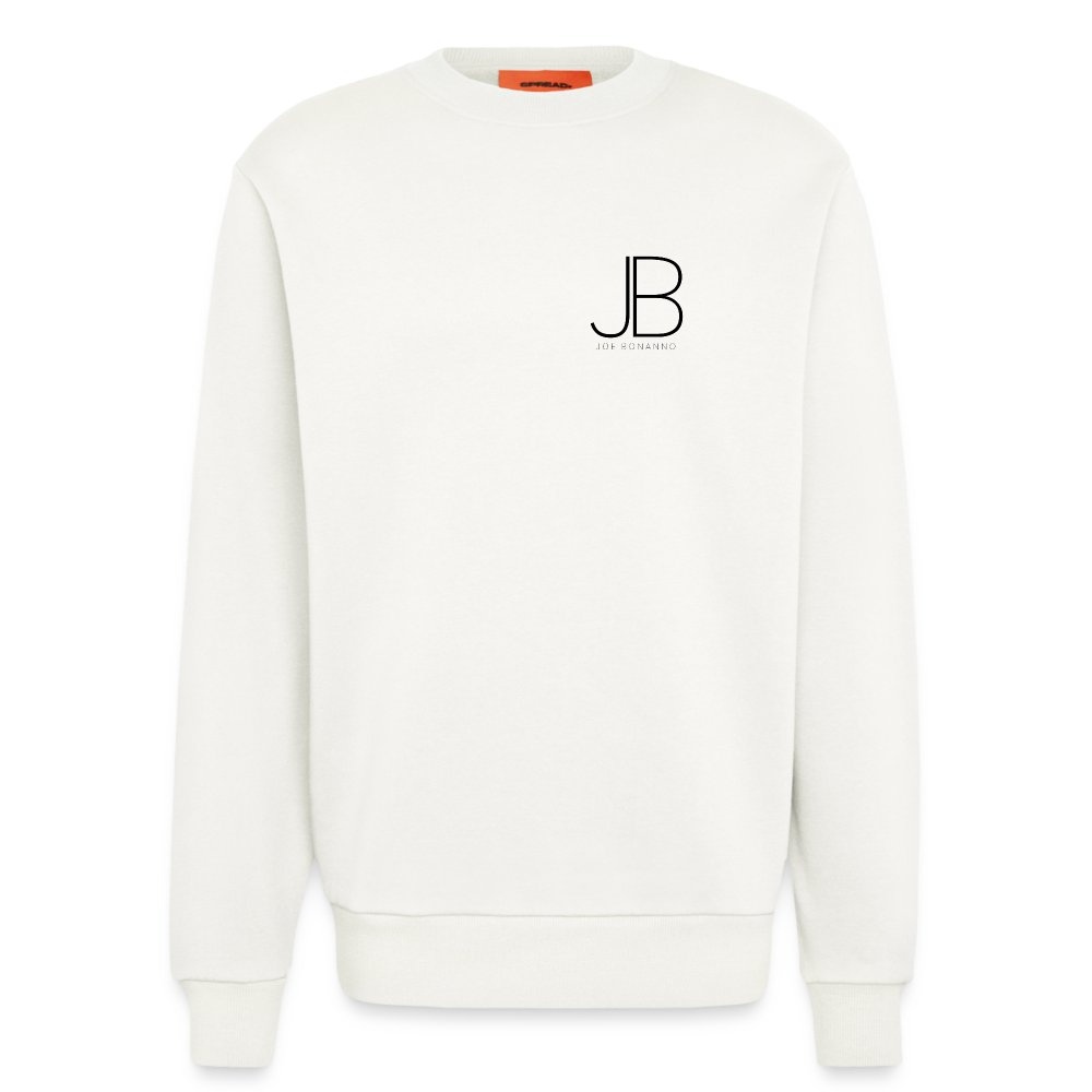 Organic Relaxed Unisex Pullover | JB Bonanno - OFF WHITE