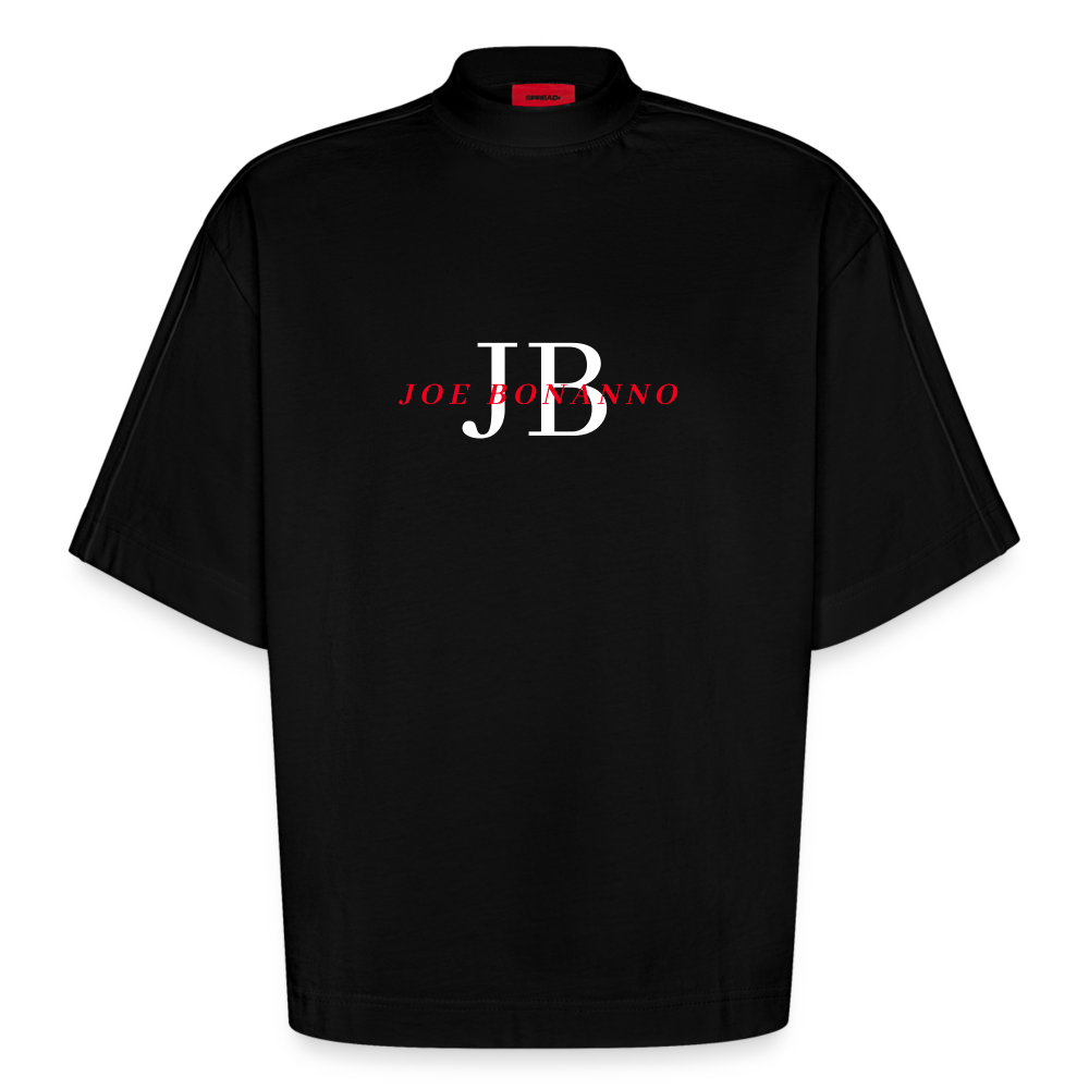 Heavyweight Oversized Organic Boxy T-Shirt | Joe Bonanno - SOLID BLACK