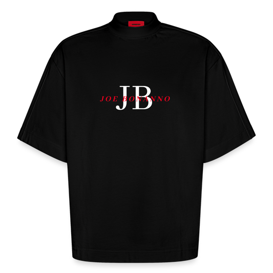 Heavyweight Oversized Organic Boxy T-Shirt | Joe Bonanno - SOLID BLACK