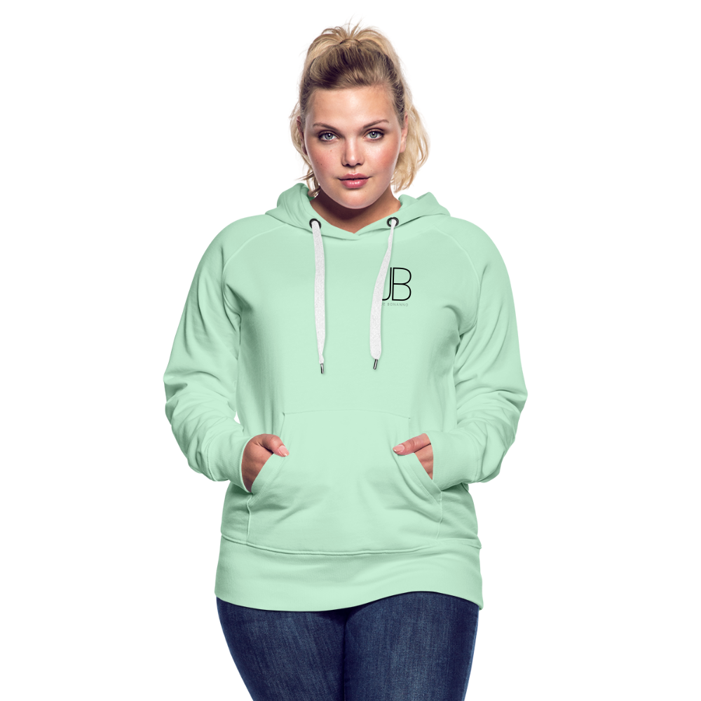 Women’s Premium Hoodie | JB Bonanno - helles Mintgrün