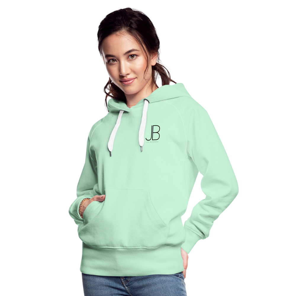 Women’s Premium Hoodie | JB Bonanno - helles Mintgrün