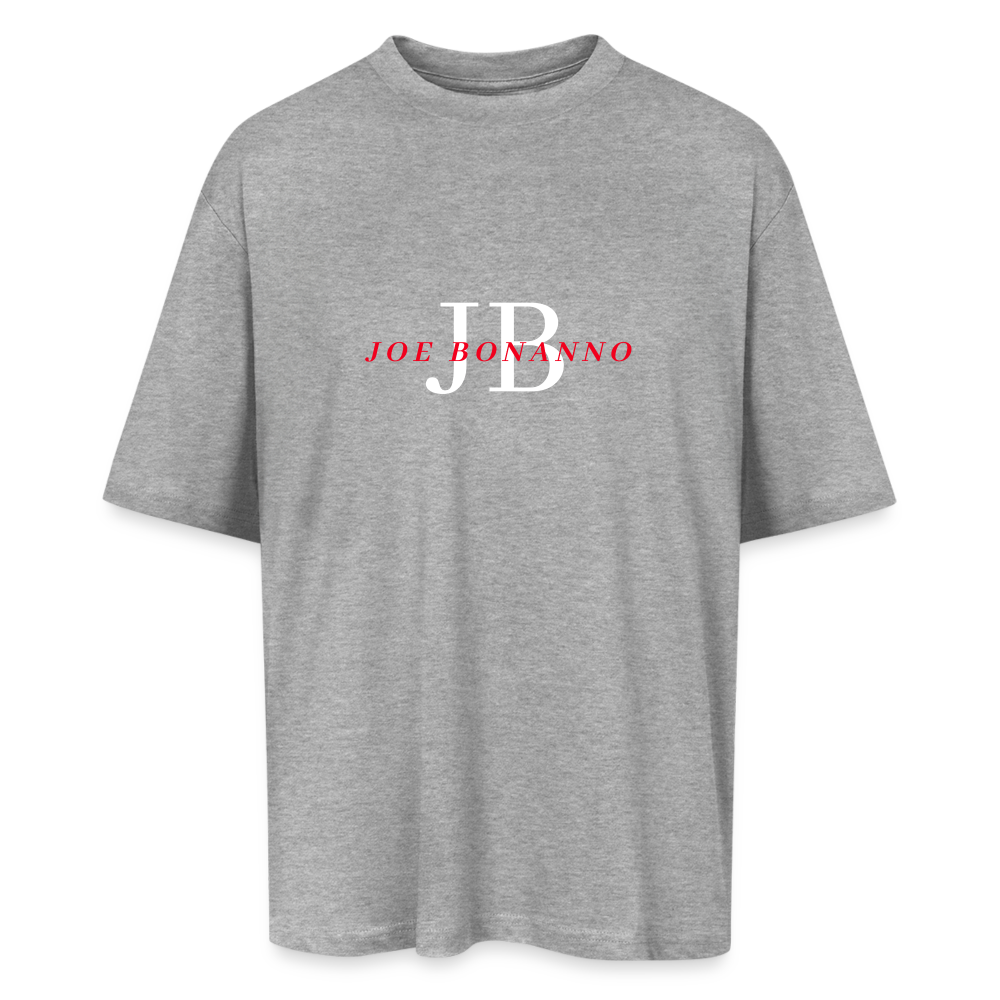 Oversized Unisex T-Shirt | Joe Bonanno - Grau meliert