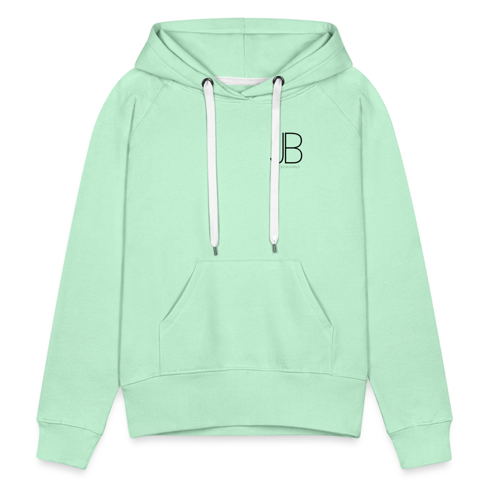 Women’s Premium Hoodie | JB Bonanno - helles Mintgrün